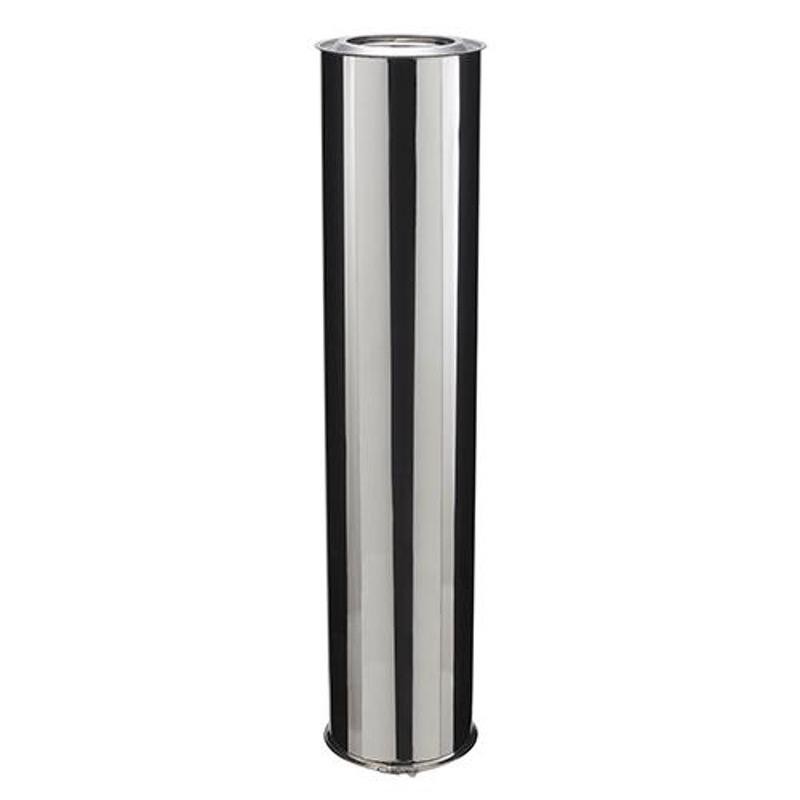 Poujoulat Elément droit isolé Inox - Inox longueur 133 cm Ø 150mm Poujoulat Elément droit isolé Inox - Inox longueur 133 cm Ø 150mm