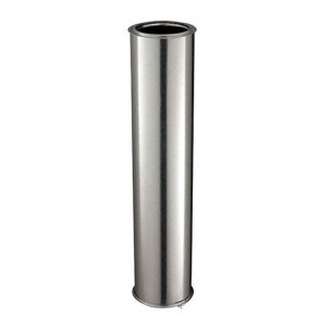 Elément droit Poujoulat isolé Inox-Galva longueur 133 cm Ø 150mm
