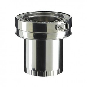 Adaptateur Poujoulat Therminox double paroi-simple paroi Ø 150 mm Ø 150 mm Réf.21150124