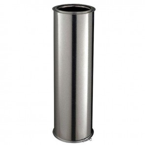 Elément droit Poujoulat isolé Inox-Galva longueur 100 cm Ø 200mm