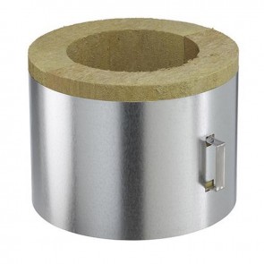Poujoulat coquille isolante plafond Hauteur 300 mm Ø 180 mm