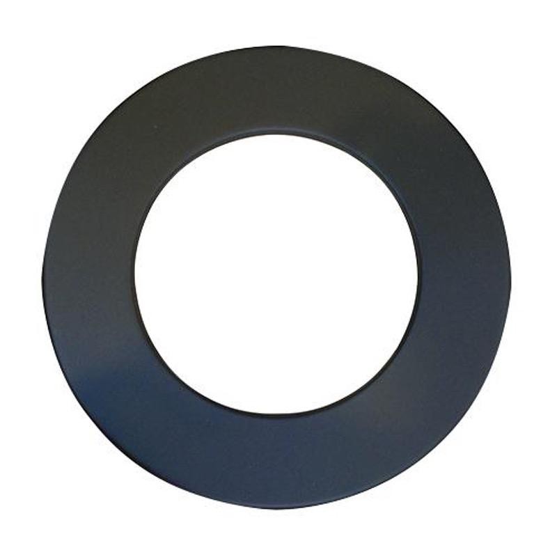 Rosace noire pour élément droit de finition Poujoulat Ø 180 à 230 mm Rosace noire pour élément droit de finition Poujoulat Ø 180 à 230 mm