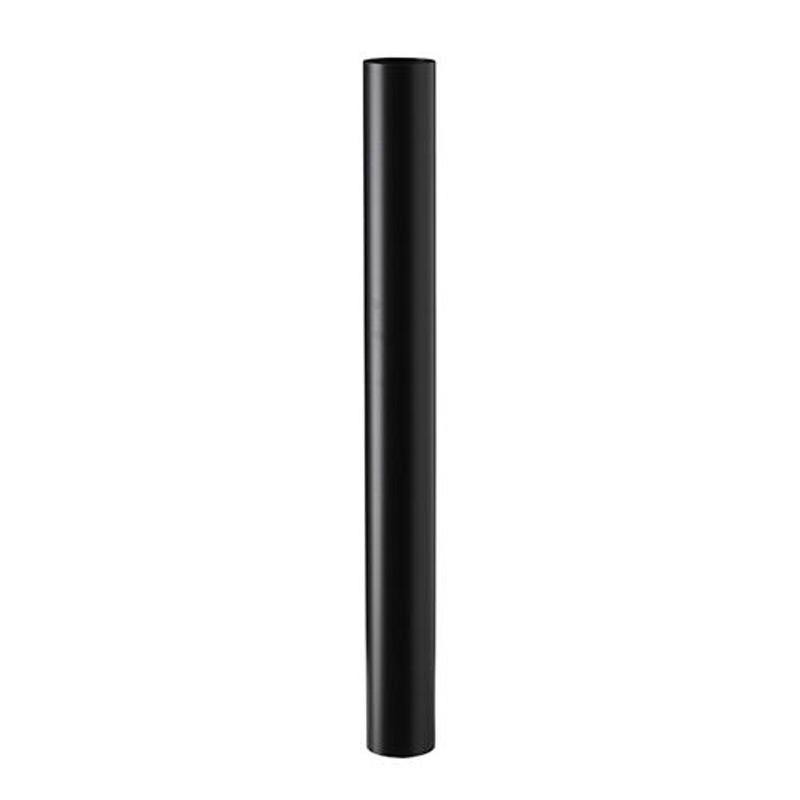 Element droit 100 cm air simple paroi Ø 60 mm noir Poujoulat PGI 60 Ref. 08060505-9030