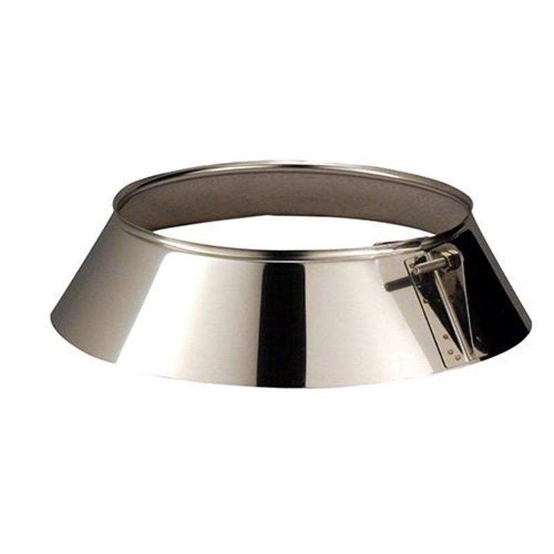 Collerette de solin Poujoulat Inox avec joint Ø 150 mm Collerette de solin Poujoulat Inox avec joint Ø 150 mm