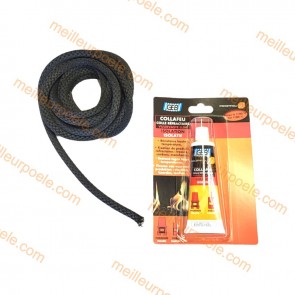 Kit Joint de porte Ø10  3ml + colle haute température 50ml Ref. kit d10