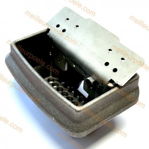 ENSEMBLE BRASIER EN FONTE AVEC DIVISEUR ET PIVOT Extraflame Ref. 9278290
