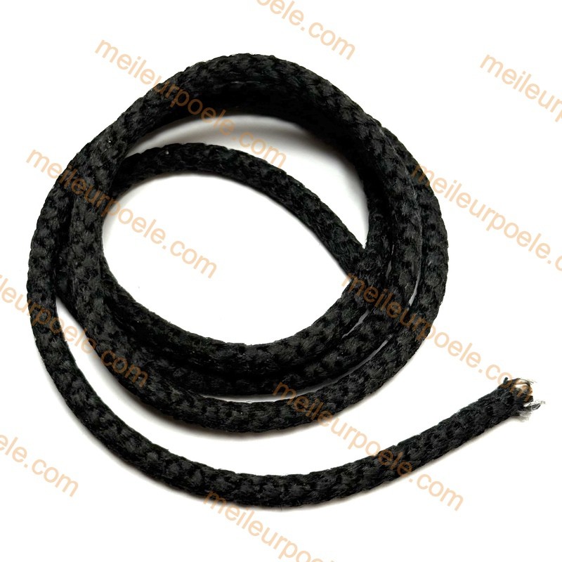 Joint de support de pot de combustion rond D06 lonngueur 1 mètre Rika N103066