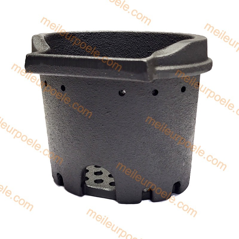 CREUSET OVALE 10KW EDILKAMIN REF. R1136200 Vue arriere