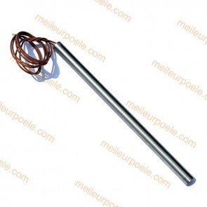 Bougie d'allumage poêle à pellets 320W Longueur 180 mm - diamètre 10 mm