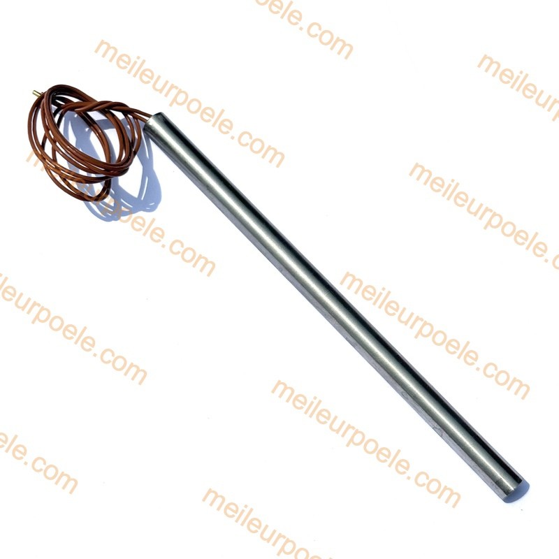 Bougie d'allumage poêle à pellets 320W Longueur 180 mm - diamètre 10 mm