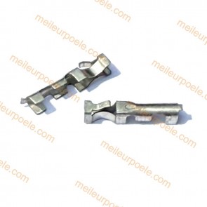 Connecteur  mâle STELVIO 84 pour bougie d'allumage de poêle à pellets (2 pièces) VA79491m
