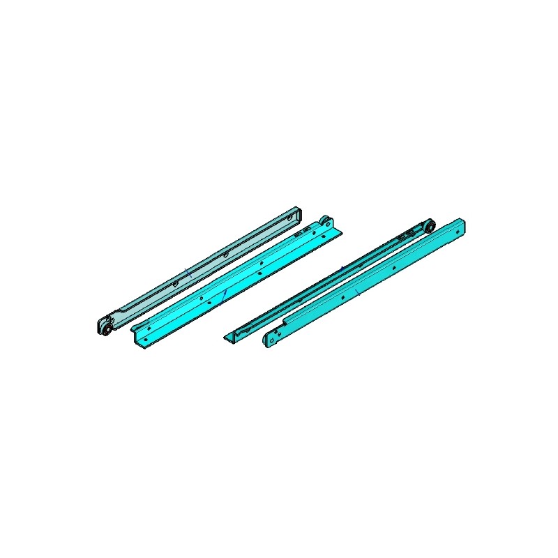Rail de guidage tiroir (1 paire) VIVO 80 PELLET HYDRO 4120913