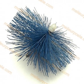 Brosse HT Souple pour Enrouleur Wohler Mini S, Filetage M5, T° maxi 250°C Ref. 14607