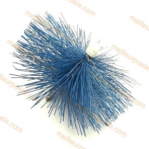 Brosse HT Souple pour Enrouleur Wohler Mini S, Filetage M5, T° maxi 250°C Ref. 14607