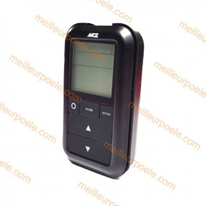 Télécommande noire 434,5MHZ avec support (Fonctionne à partir de 0 à 3 Ventilateurs) MCZ Ref. 41451301203