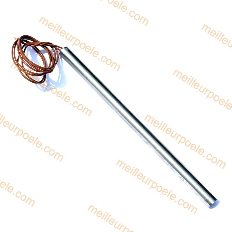 Bougie d'allumage poêle à pellets 320W Longueur 180 mm - diamètre 10 mm