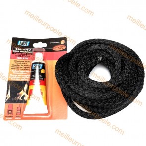 Meilleur poele  kit JOINT DE PORTE POÊLE d12 + COLLE