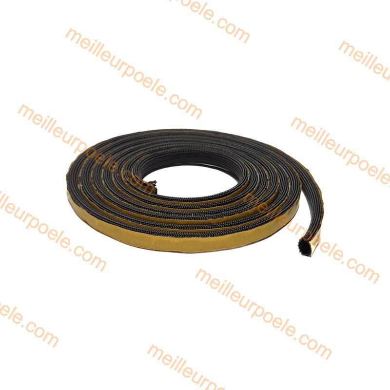 JOINT FIBRE 8X1MM NOIR ADHESIF EDILKAMIN (Prix au mètre linéaire) R188140