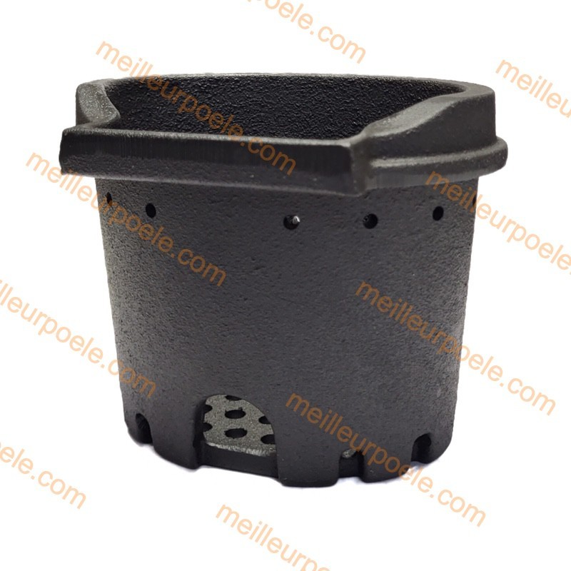 CREUSET OVALE 10KW EDILKAMIN REF. R1136200 Vue arriere