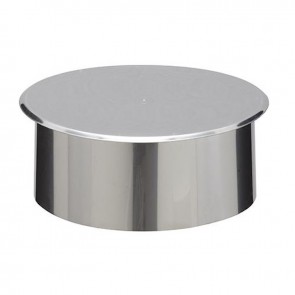 Tampon d'obturation pour cône de finition Poujoulat Therminox inox Ø 150 mm Réf.21150109