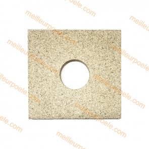 Pièces poele a granules CADEL Déflecteur en vermiculite 193X180 4D11513001