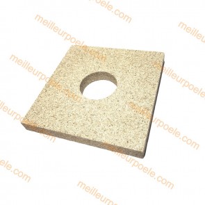 Pièces poele a granules CADEL Déflecteur en vermiculite 193X180 4D11513001