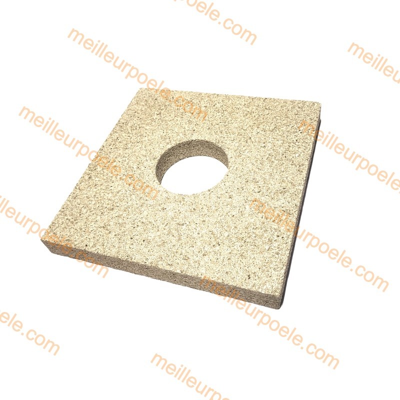Pièces poele a granules CADEL Déflecteur en vermiculite 193X180 4D11513001