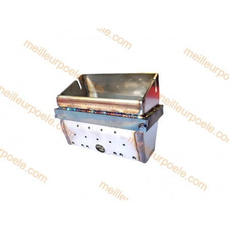 MCZ 43640609A - Déflecteur pot de combustion en acier inox