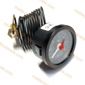 Manomètre pour chaudières à pellets et poêles hydro RED / CADEL / FREEPOINT Ref. 41501100901