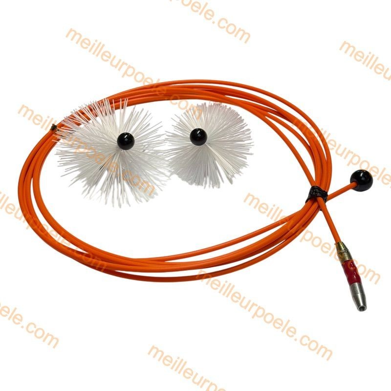 KIT DE RAMONAGE CONDUIT Ø 80 ET Ø 111 LG 5 M PROGALVA  Ref. 1336