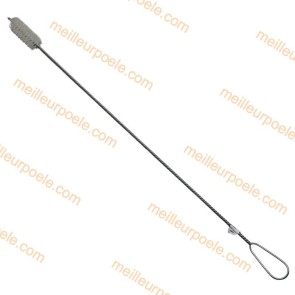 GOUPILLON NYLON Ø 40 SUR TIGE TORSADEE LG 1 M PROGALVA  Ref. 1911