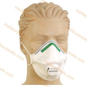 PROGALVA MASQUE ANTI POUSSIERE SOUPAPE FFP3 ** LA BOITE DE 20 **