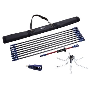 Wöhler Snap & Sweep® - Kit de Ramonage de Cheminée à Chaînes | Nettoyage Efficace