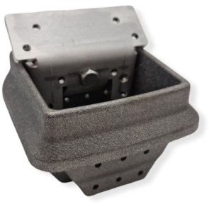 BRASIER FONTE AVEC DIVISEUR ET PIVOT