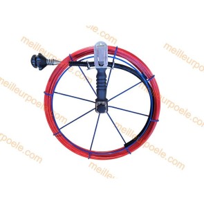 Wöhler Enrouleur M, 7mm, lg 15 m, raccord M10 (interieur) Ref. 7649 I (sans hérisson)