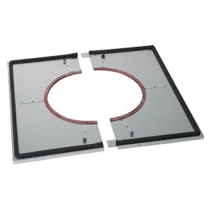 Plaque de distance de sécurité étanche Poujoulat Therminox pour plafond Ø 180 mm Réf.20180120