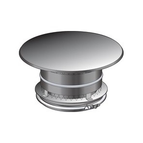 Chapeau cheminée Inox Venturi diamètre 230