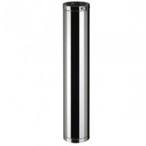 Elément droit isolé Poujoulat Therminox inox inox longueur 95 cm Ø 150mm Réf.21150005