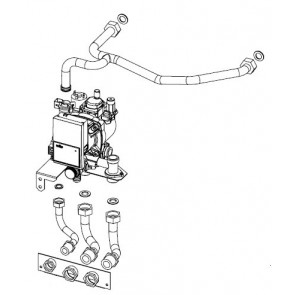 Pièces detachees poele a pellets CADEL Kit hydraulique 41501601150