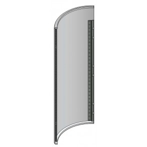 Pièces détachées CADEL Côté courbe Corian Droit Gris 4D12516701035