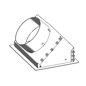 pieces CADEL Support de la trappe de chargement pellet 4D2401317828