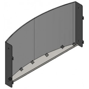 Pièces CADEL Panneau superieur frontal noir 4D24015628463