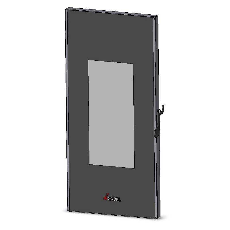 Pièces CADEL Porte foyer complète 4D245GP14004