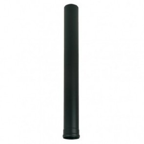 Tuyau 150 cm noir Diametre 80 mm pour poele a pellets