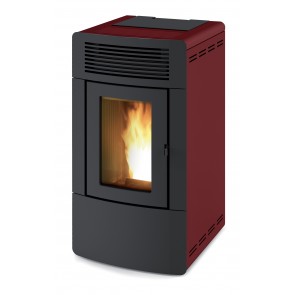 RED MALVA MULTIAIR UP! S1 Poêle à pellets étanche canalisable avec sortie des fumées sur le dessus 10kW| 3089€