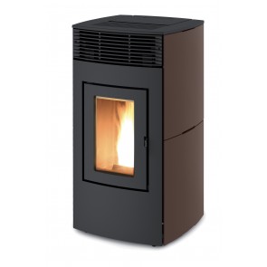 RED LOTO MULTIAIR CERAMIQUE Poêle à pellets étanche canalisable avec céramique 14 kW| 3229€