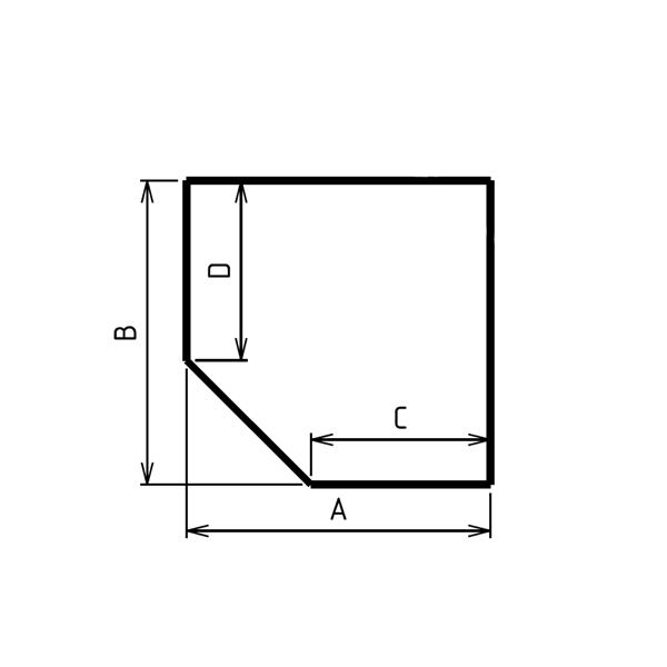 Euro Tische Plaque en Verre 60cm pour poêle à Bois et Table en Verre à  facettes, Plaque de Protection avec Verre de sécurité trempé de 6mm Plaque  pareétincelles, de cheminée (Verre Clair) 