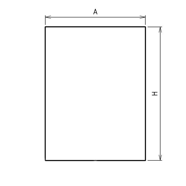 Plaque de protection murale 100 x 80 cm